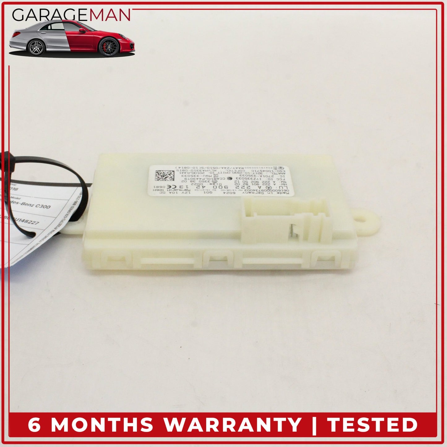 2014-2020 Mercedes W205 C300 Keyless Go Entry Control Module 2229004213 OEM