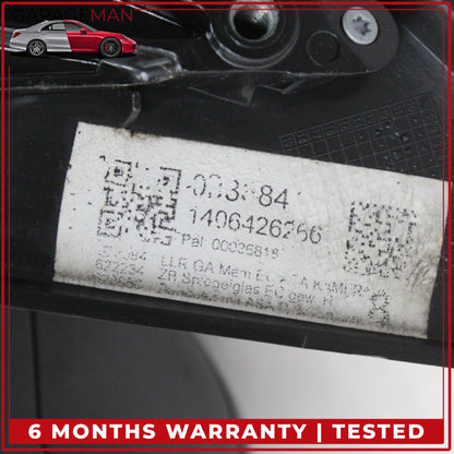 2012-2018 Audi A6 Front Right Door Rear View Mirror w/ Camera & Blind Spot OEM