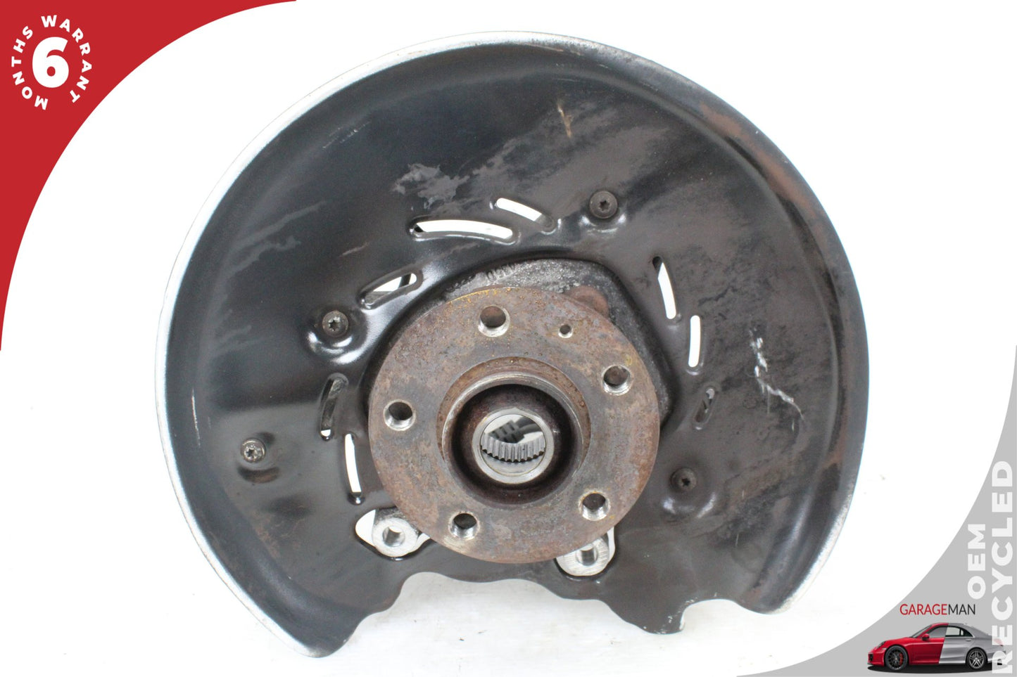 2011-2018 Audi A8 S8 Rear Left Side Spindle Knuckle Wheel Hub 4H0615611H OEM