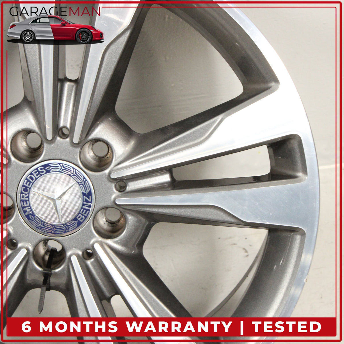2014-2017 Mercedes C207 E400 Coupe Rear Wheel Rim 8.5JX18H2 ET49 2074013002 OEM