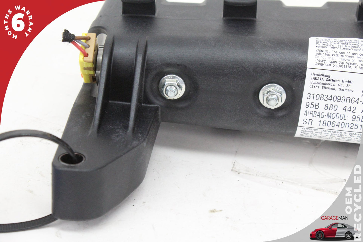 2015-2024 Porsche Macan 95B Rear Right Passenger Side Seat Airbag 95B880442A OEM