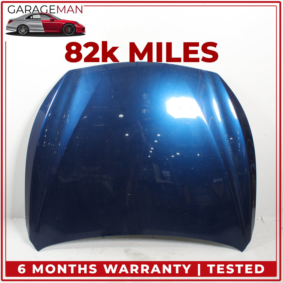 2014-2018 Infiniti Q50 V37 Sedan Front Hood Bonnet Panel Blue F510M4GAMA OEM