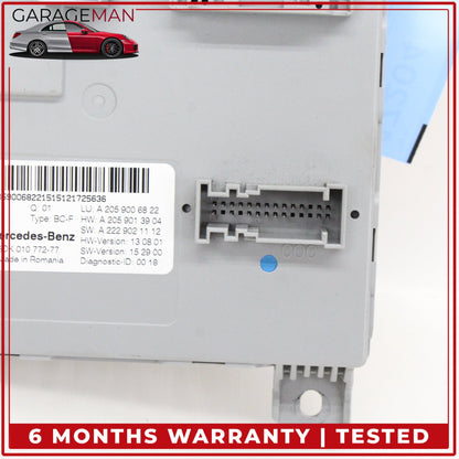2015-2018 Mercedes W205 C300 SAM Signal Lamp Control Module Unit 2059006822 OEM