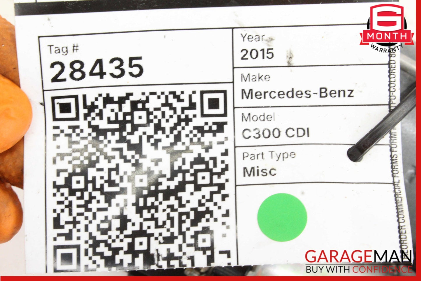 2015-2020 Mercedes-Benz C300 CDI Sedan Starter Motor 2749062100