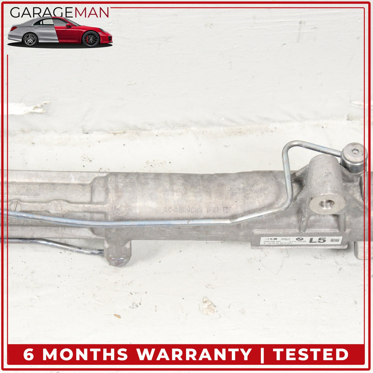 2012-2018 BMW 650i F13 Coupe Power Steering Gear Rack 6777770