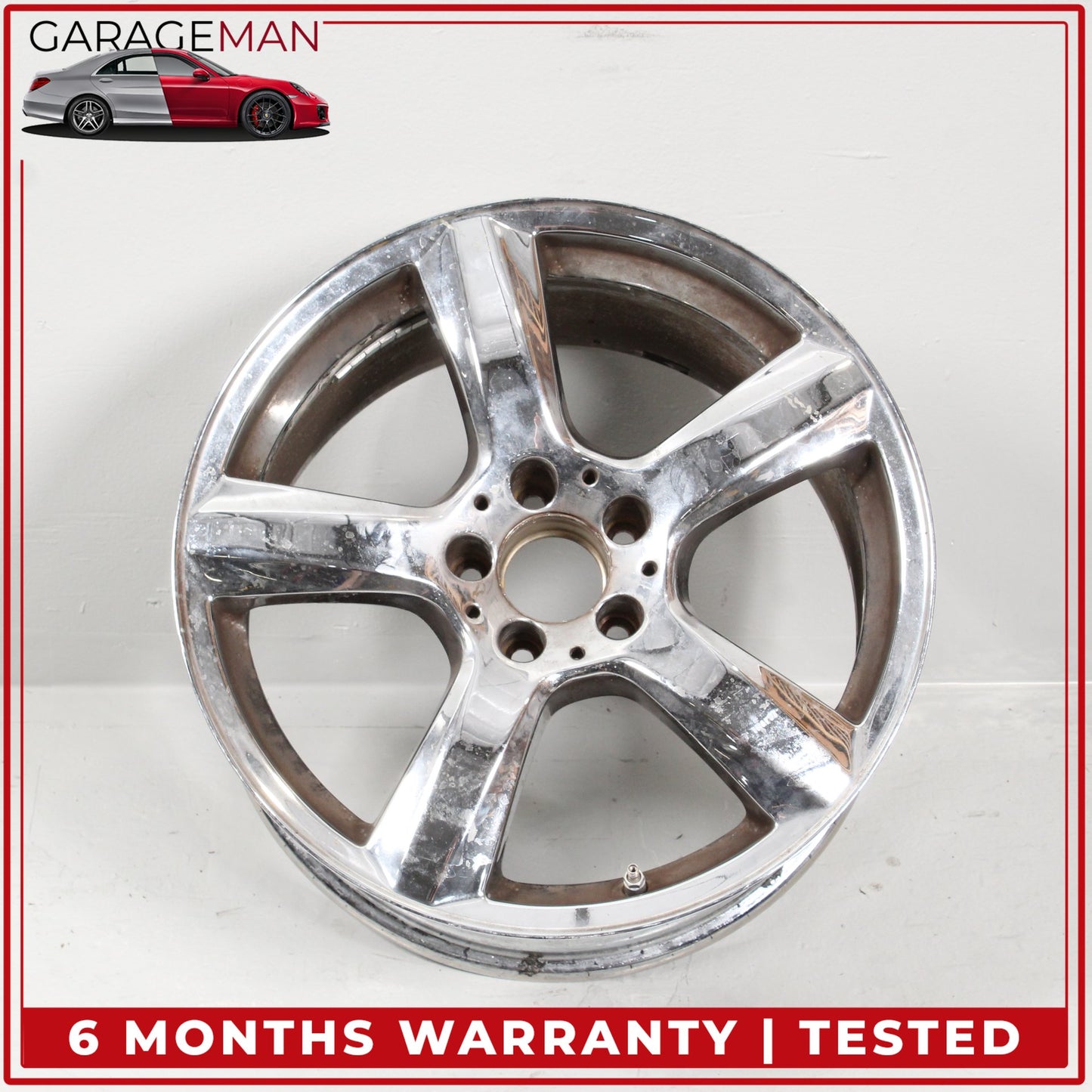 2012-2014 Mercedes W218 CLS550 CLS350 Rear 5 Spoke Wheel Rim 9.5JX18H2 ET48 OEM