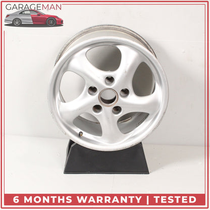 1999-2001 Porsche 911 Carrera 996 Rear Side Wheel Rim 9X17 ET55 99636212800 OEM