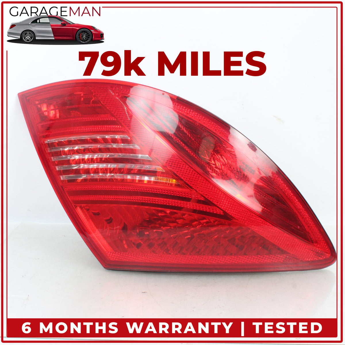 2011-2014 Mercedes W216 CL550 Coupe Rear Left Side Outer Tail Light Lamp OEM