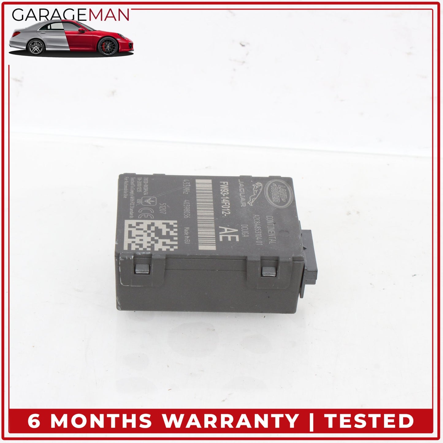 2014-2018 Jaguar F-Type X152 TPMS Tire Pressure Control Module FW9314F012AE OEM