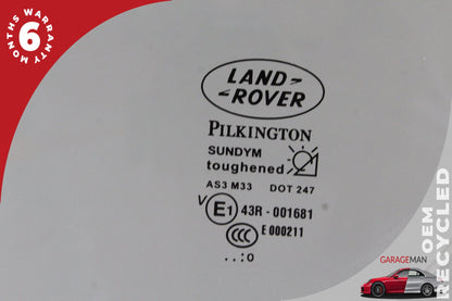 2005-2016 Land Rover LR4 LR3 SUV Rear Left Door Quarter Window Glass CVB500890