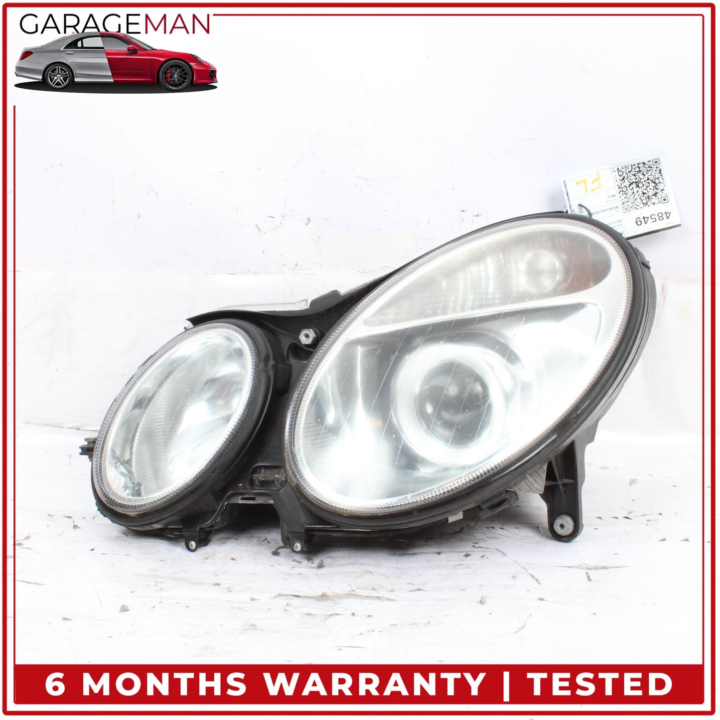 2003-2006 Mercedes W211 E320 Front Left Halogen Head Light Lamp 2118200361 OEM