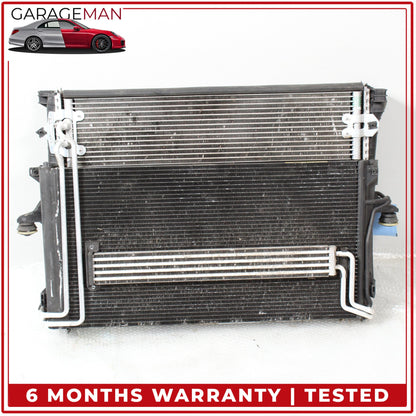 2007-2015 Audi Q7 SUV Engine Cooling Radiator AC A/C Condenser 7L6121253B OEM