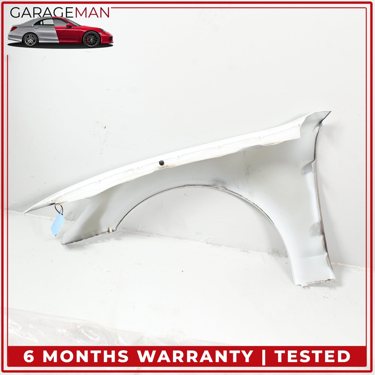 2012-2018 Audi A6 S6 Front Right Passenger Side Fender Wing Panel White OEM