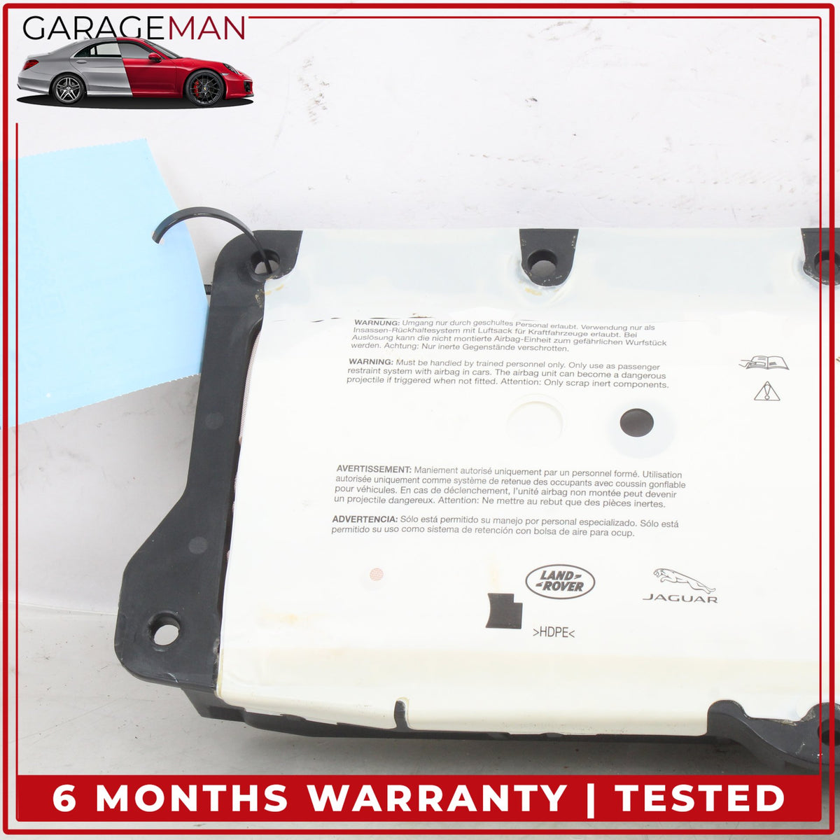 2010-2012 Land Rover Range Rover L322 Front Right Dash Airbag 7H42044H30BA OEM