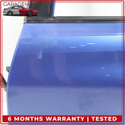 2019-2025 BMW M340i G20 Rear Left Driver Side Door Shell Blue 7482277 OEM