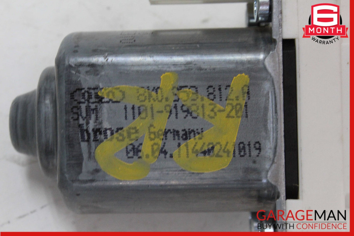 2009-2018 Audi A6 C7 Sedan Rear Right Window Regulator Motor 8K0959812A Genuine