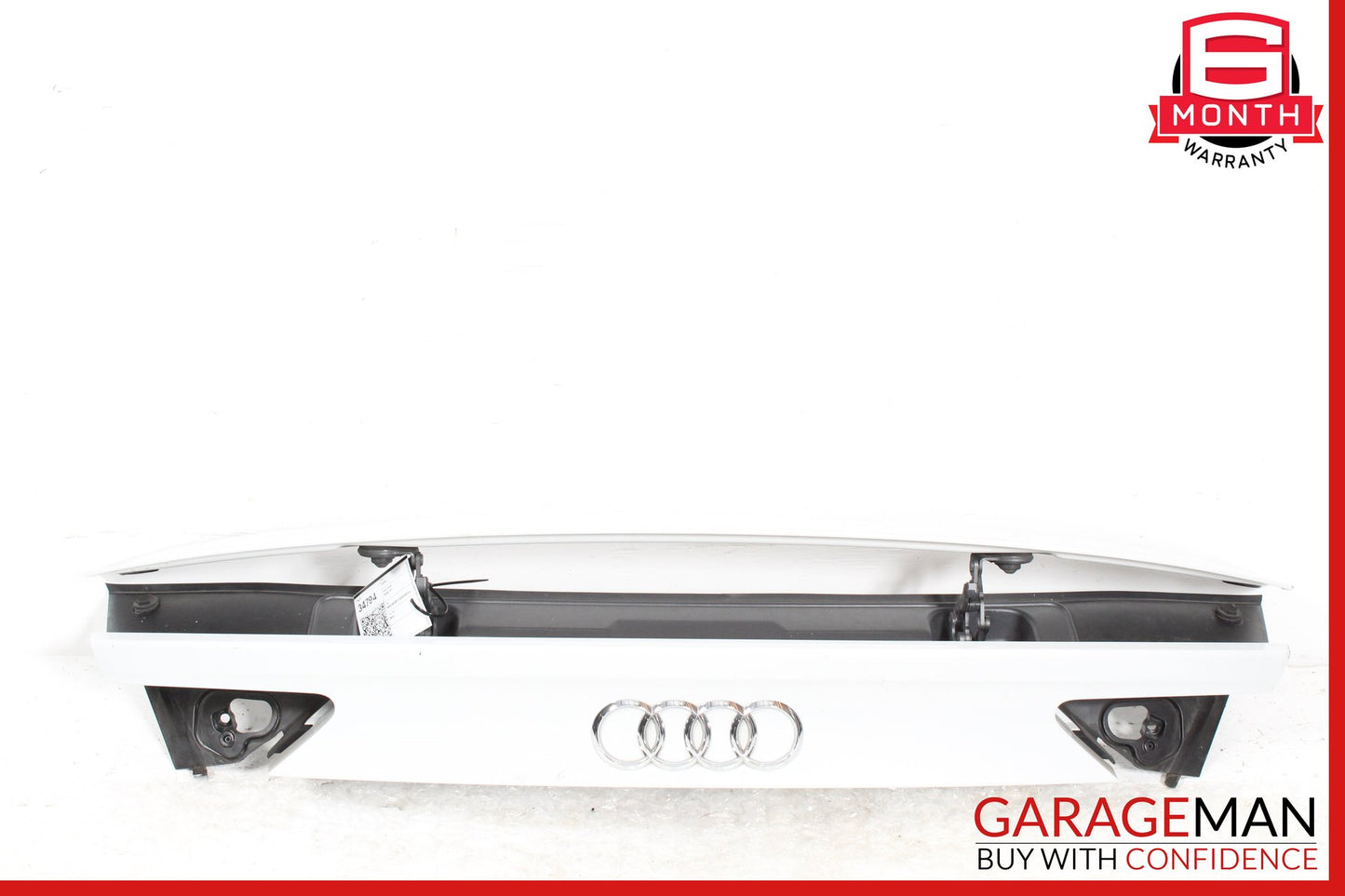 2012-2018 Audi S7 Rear Tailgate Trunk Lid Spoiler Assembly White 4G8827086D OEM