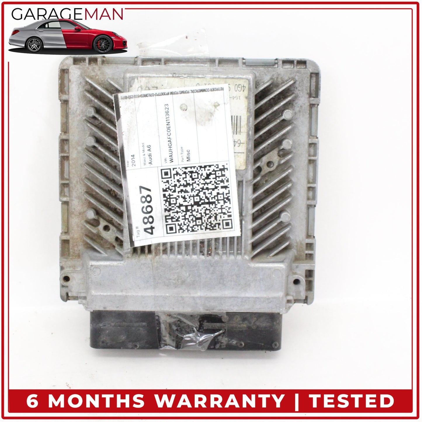 2014-2015 Audi A6 A7 3.0L Engine Computer Control Module Unit 4G0907551J OEM