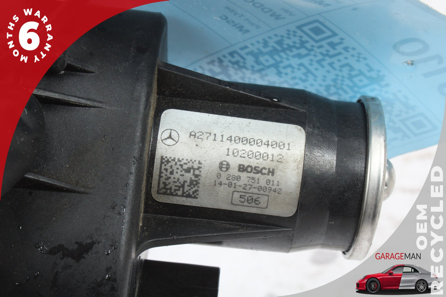 2012-2015 Mercedes W204 C250 M271 Intake Valve Actuator Motor 2711400004 OEM