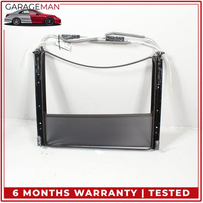 2015-2021 Mercedes W205 C300 Front Panoramic Sunroof Roller Blind Rail Frame OEM