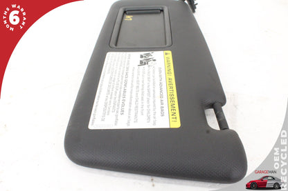 2009-2017 Audi A5 Q5 A4 S4 S5 Front Left Driver Side Sun Visor Black 8U0857551D