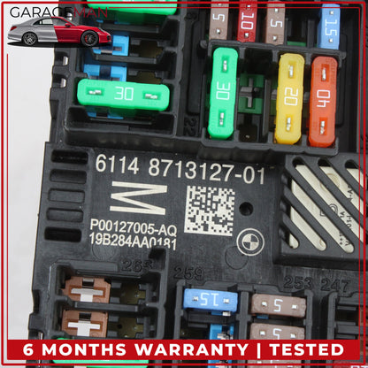 2017-2024 BMW 530e Rear Power Distribution Relay Junction Fuse Box 8713127 OEM
