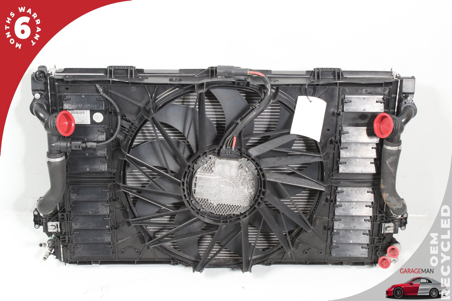 2010-2016 Porsche Panamera Sedan Engine Cooling Radiator AC A/C Condenser Assembly 97010606106