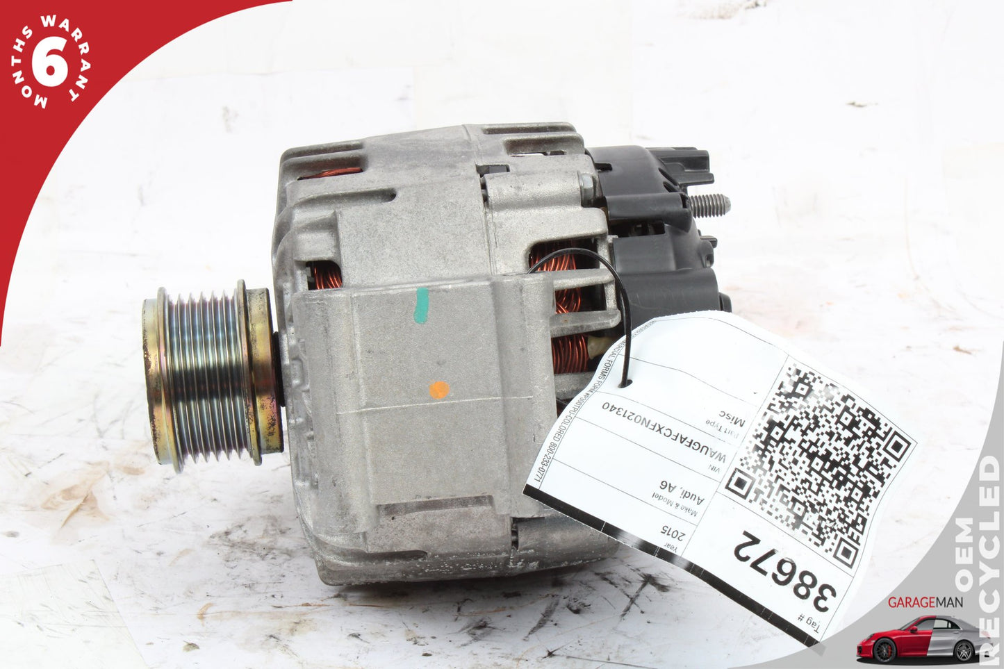 2012-2015 Audi A6 S6 Alternator Generator 150A 14V Valeo VW AG 06H903017S OEM