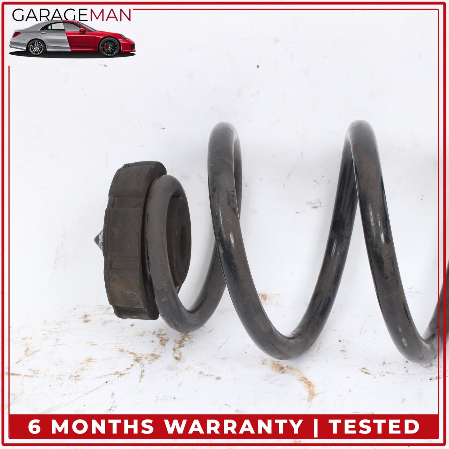 2015-2018 Porsche Macan 95B SUV Rear Left and Right Side Coil Spring Set OEM