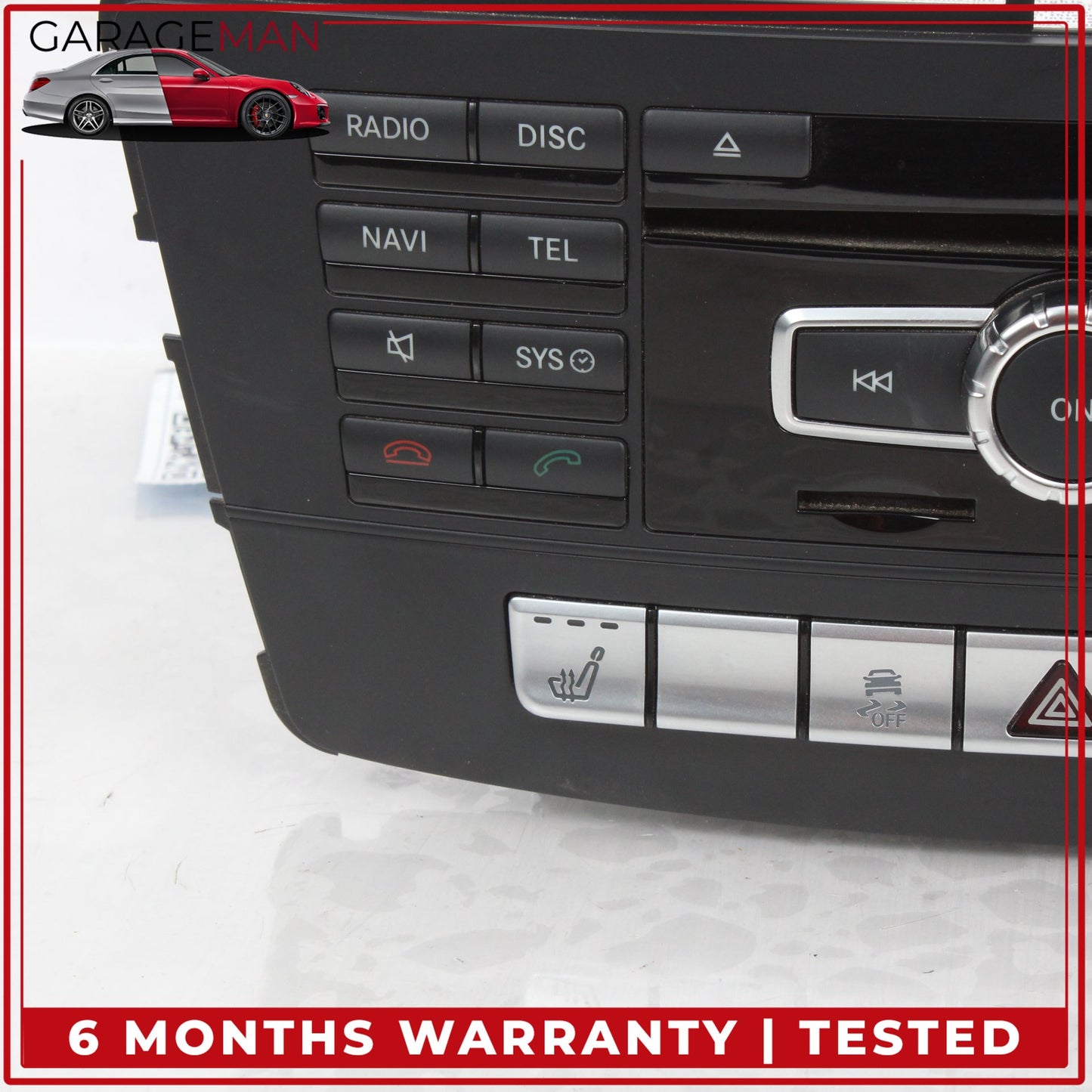 2015-2016 Mercedes W166 ML350 Head Unit Navigation Command Comand CD Audio OEM