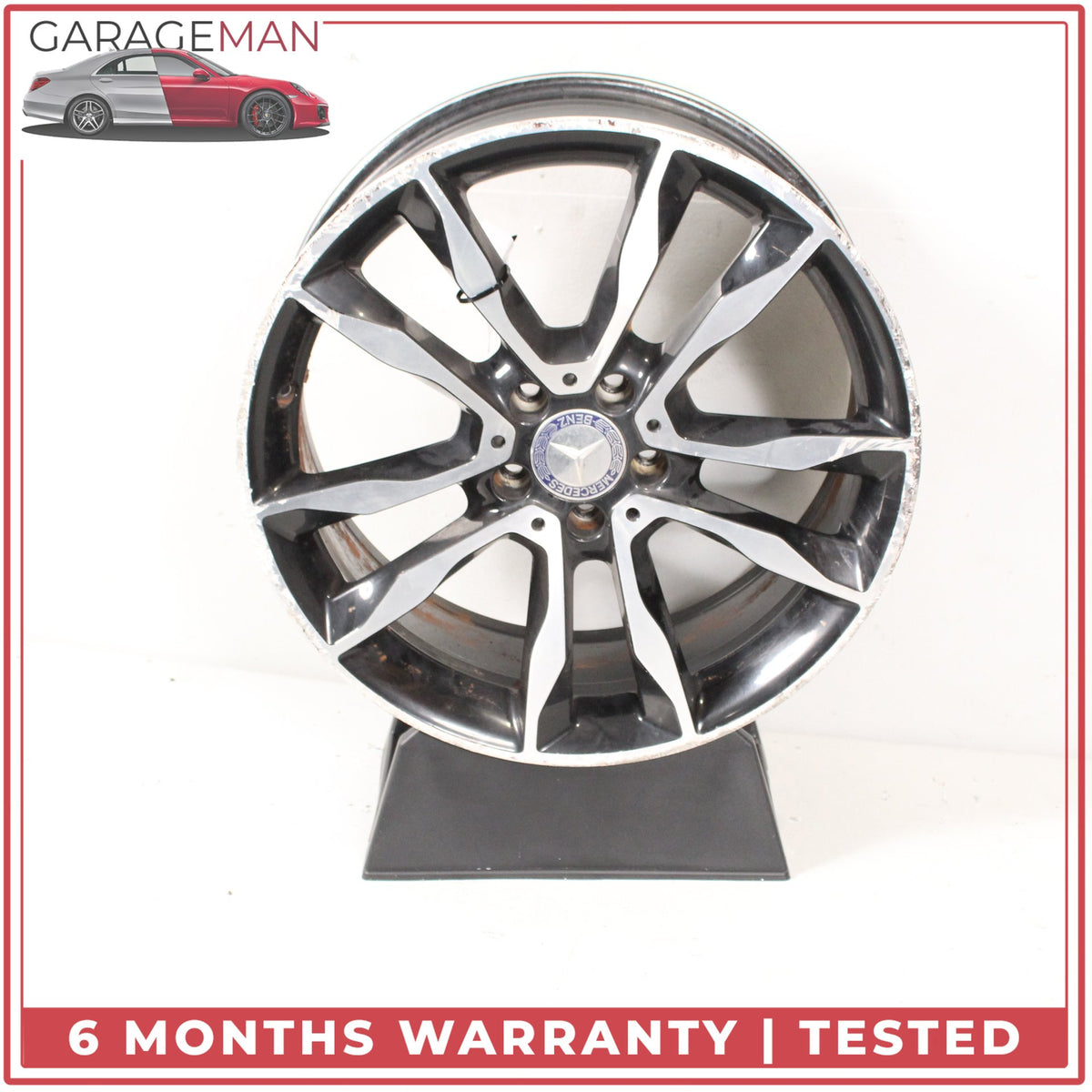 2015-2017 Mercedes X156 GLA250 Front or Rear Side Wheel Rim 8JX19H2 ET43.5 OEM