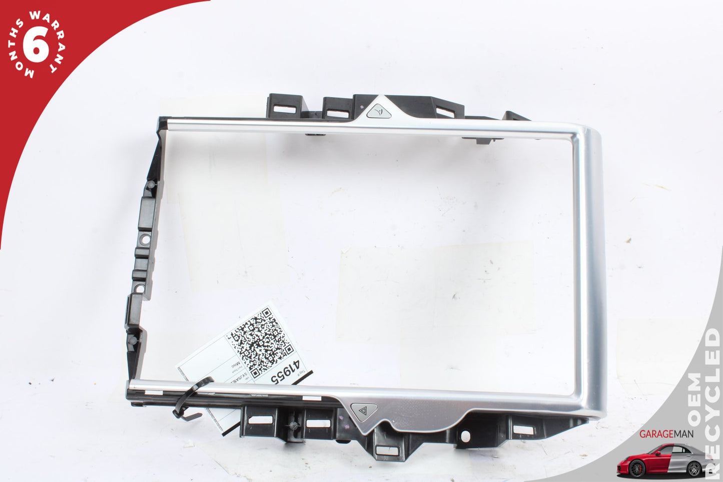 2012-2020 Tesla Model S Front Display Screen Trim w/ Switches 600890600C OEM