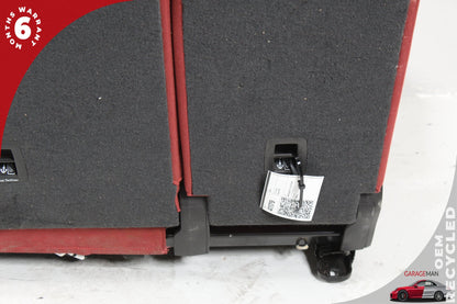 2018-2020 Audi SQ5 SUV Rear Left Driver Side Complete Seat Assembly Red OEM