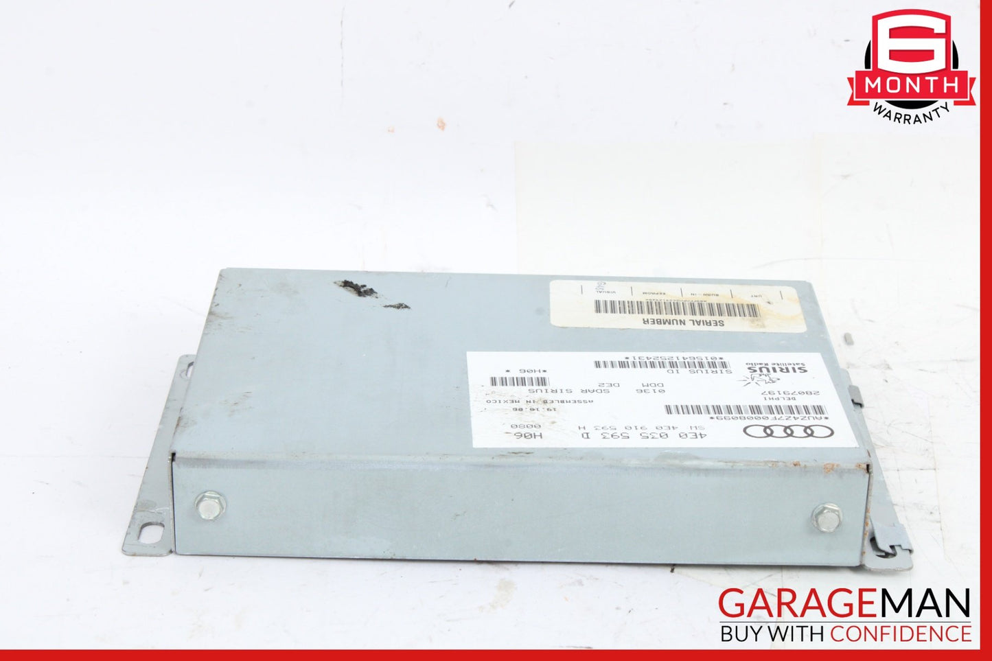 2007-2009 Audi Q7 Sirius Satellite Radio Receiver 4E0035593D Genuine