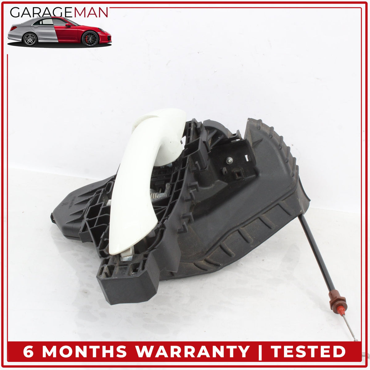 2006-2013 Mercedes W164 ML350 Front Right Exterior Door Handle Calcite White OEM