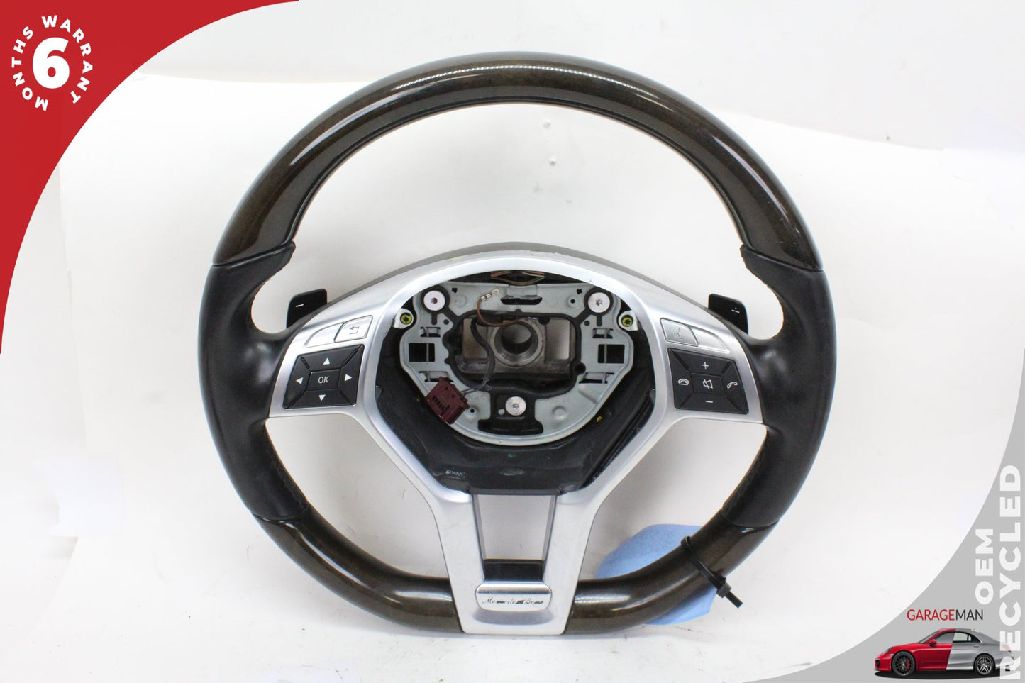 12-18 Mercedes-Benz SL500 R231 Convertible Steering Wheel w/ Paddle Shifters 2314602803