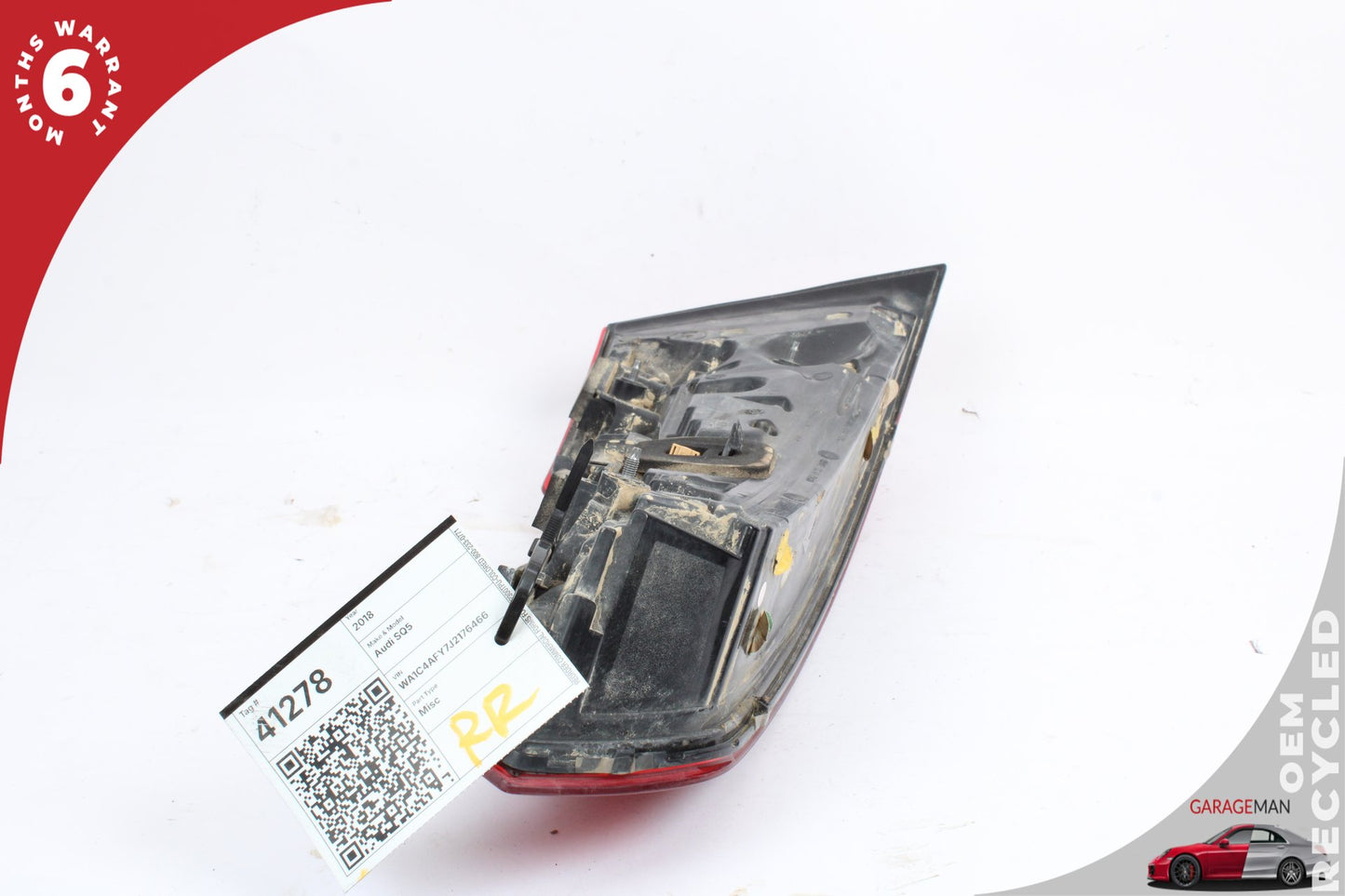 2018-2020 Audi SQ5 Q5 Rear Right Passenger Side LED Tail Light Lamp OEM
