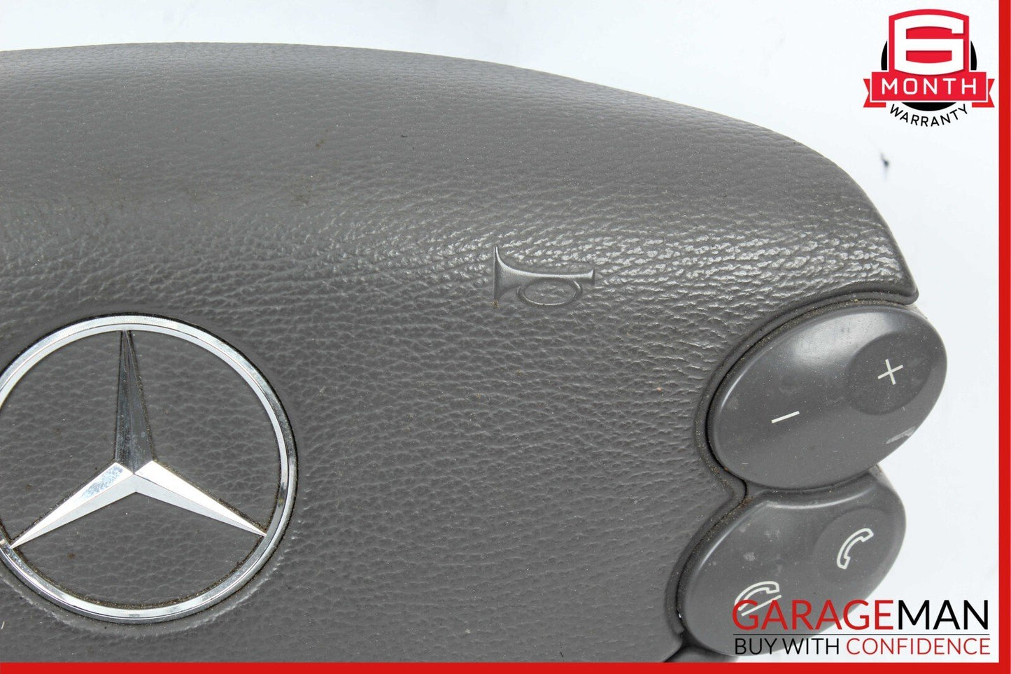 03-12 Mercedes W211 E350 G500 G55 AMG Steering Wheel Airbag Air Bag Grey OEM