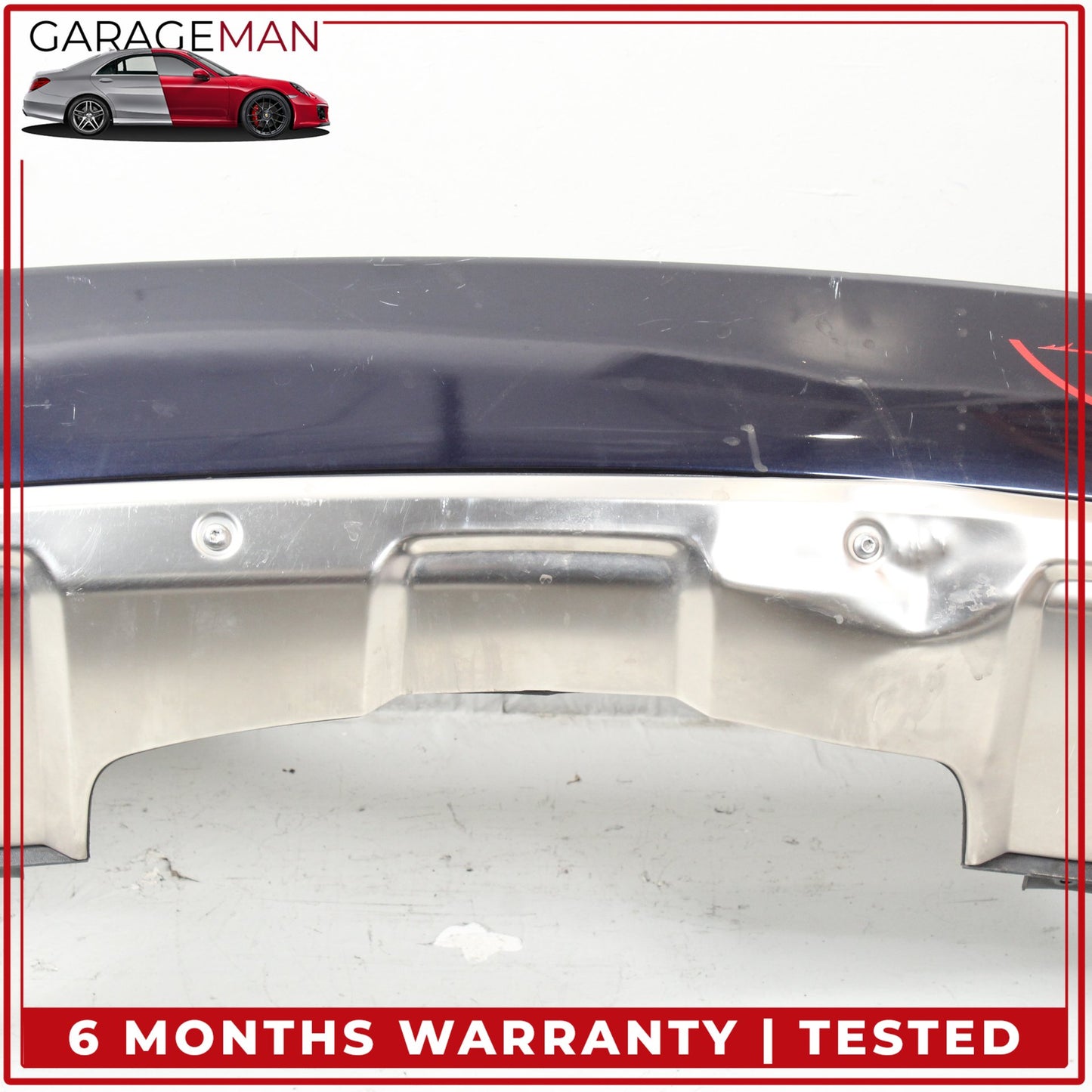 2009-2011 Mercedes W164 ML350 ML550 Base Rear Bumper Cover Assembly Blue OEM