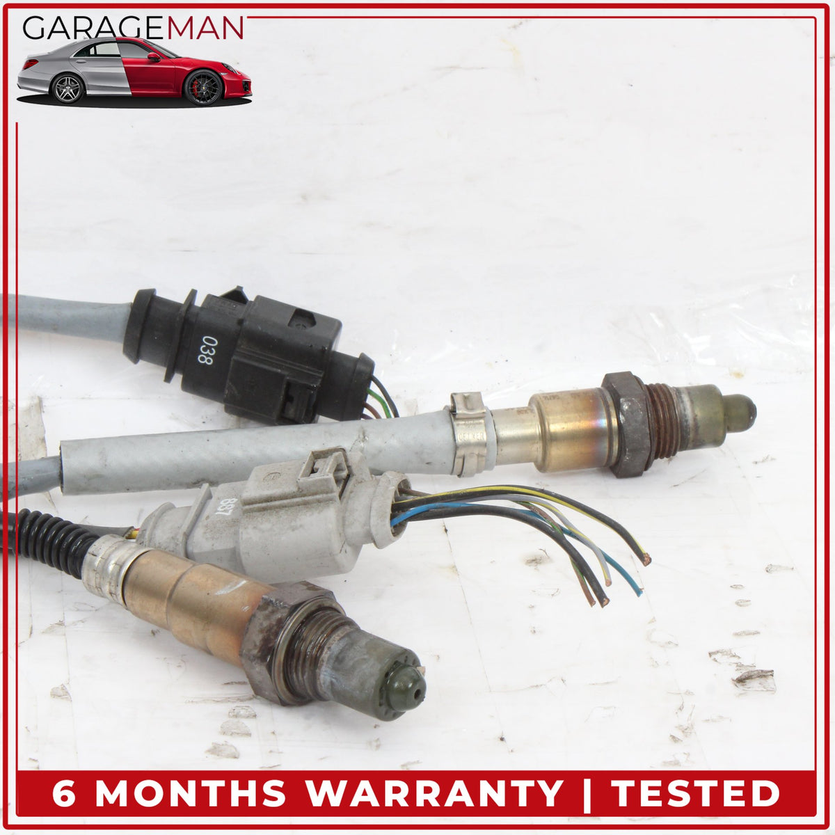 2015-2024 Audi TTS 8S Engine Oxygen O2 Lambda Sensor Set of 2 Pc OEM