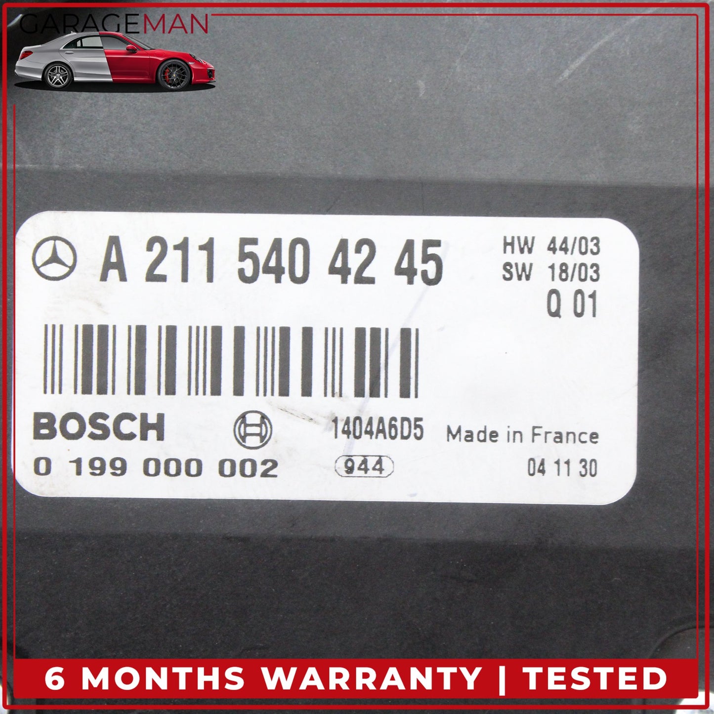 2003-2011 Mercedes-Benz E350 W211 Sedan Battery Stabilization Control Load Module 2115404245 OEM