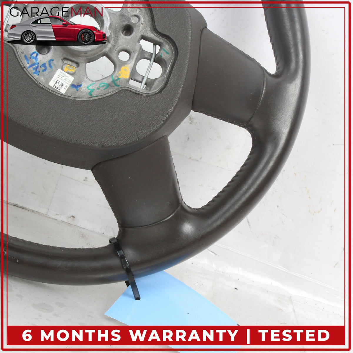 2012-2015 Audi A6 A7 Front Left Driver Side Steering Wheel Brown 4G0419091M OEM