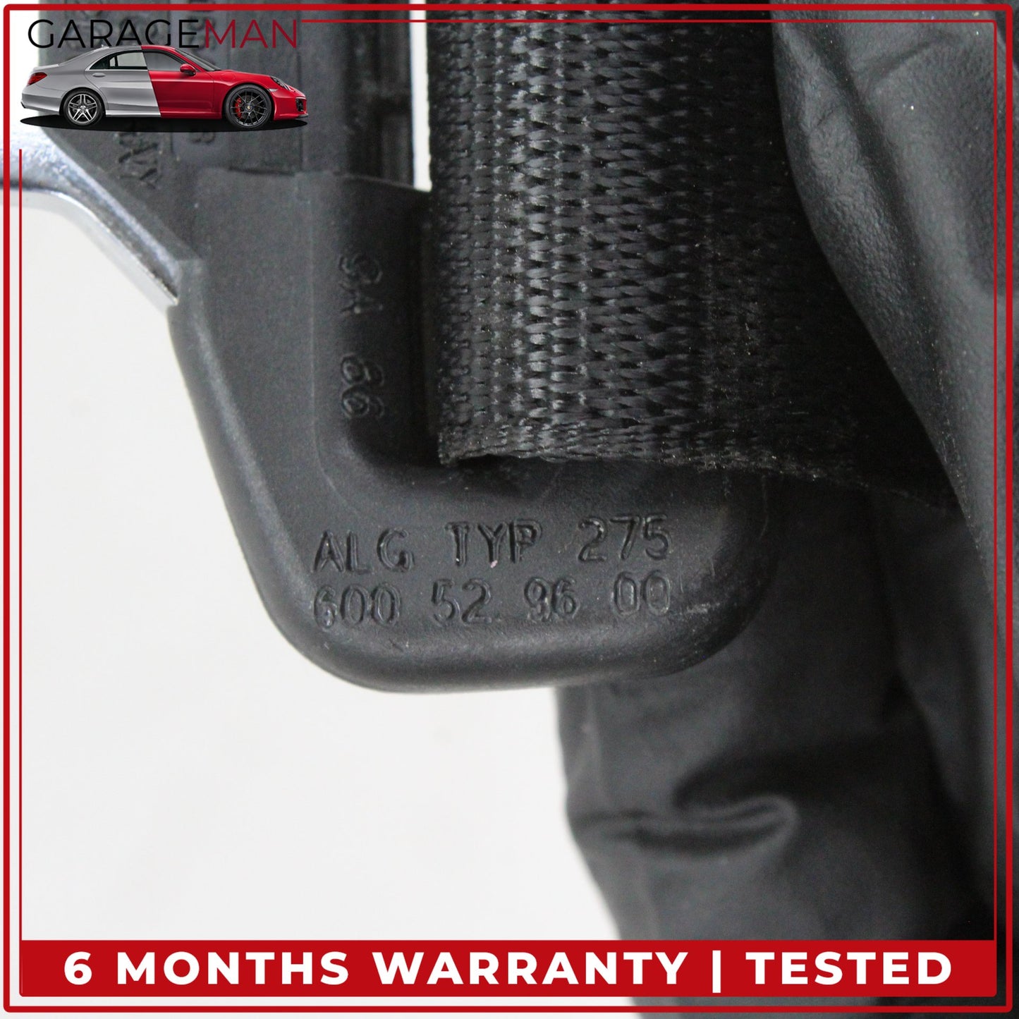1997-2004 Mercedes-Benz SLK230 R170 Front Right Seat Belt Seatbelt Retractor Black
