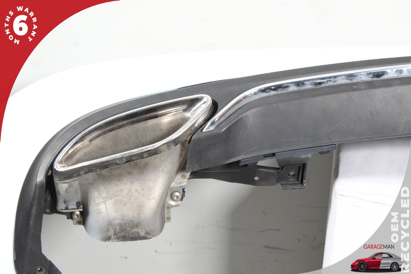 2014-2017 Mercedes W207 E400 E350 Base Rear Bumper Cover Assembly White OEM