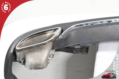 2014-2017 Mercedes W207 E400 E350 Base Rear Bumper Cover Assembly White OEM