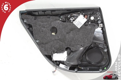 2012-2018 Audi A6 S6 Rear Right Side Interior Door Panel Brown 4G0867222 OEM
