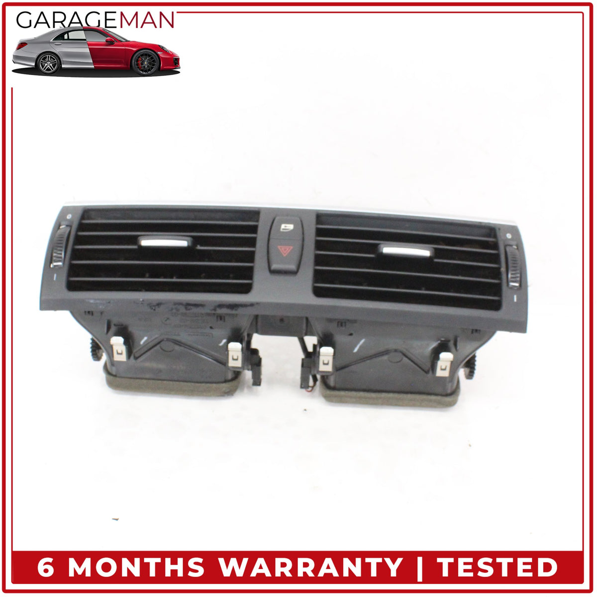 2007-2014 BMW X5 X6 Front Dashboard Center Middle AC A/C Air Vent 7161801 OEM