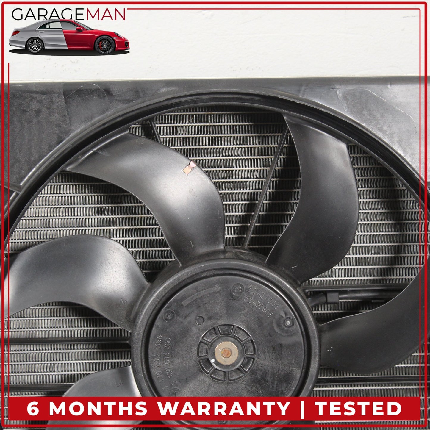2016-2019 Buick Cascada Engine Radiator Cooling Fan Motor Assembly OEM