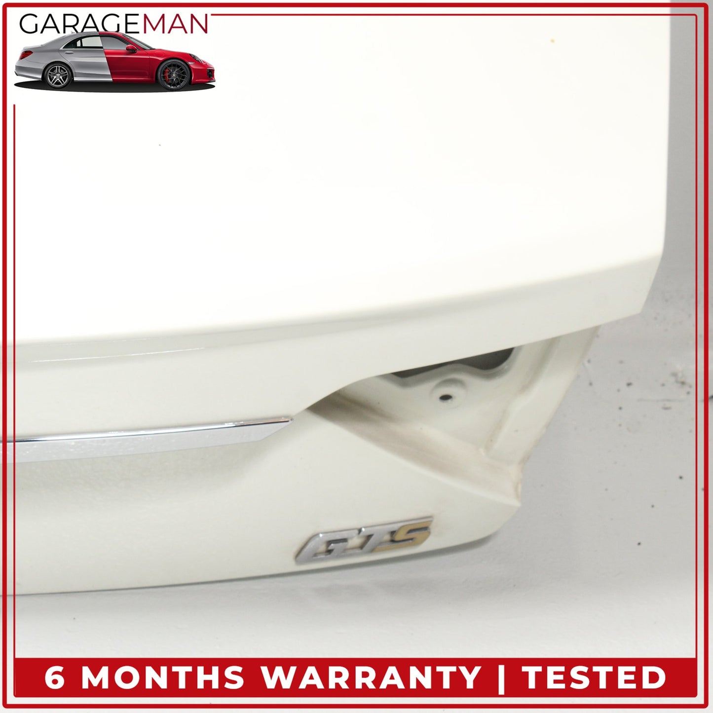 2008-2019 Maserati GranTurismo Coupe Trunk Lid Panel Assembly White 80085700 OEM