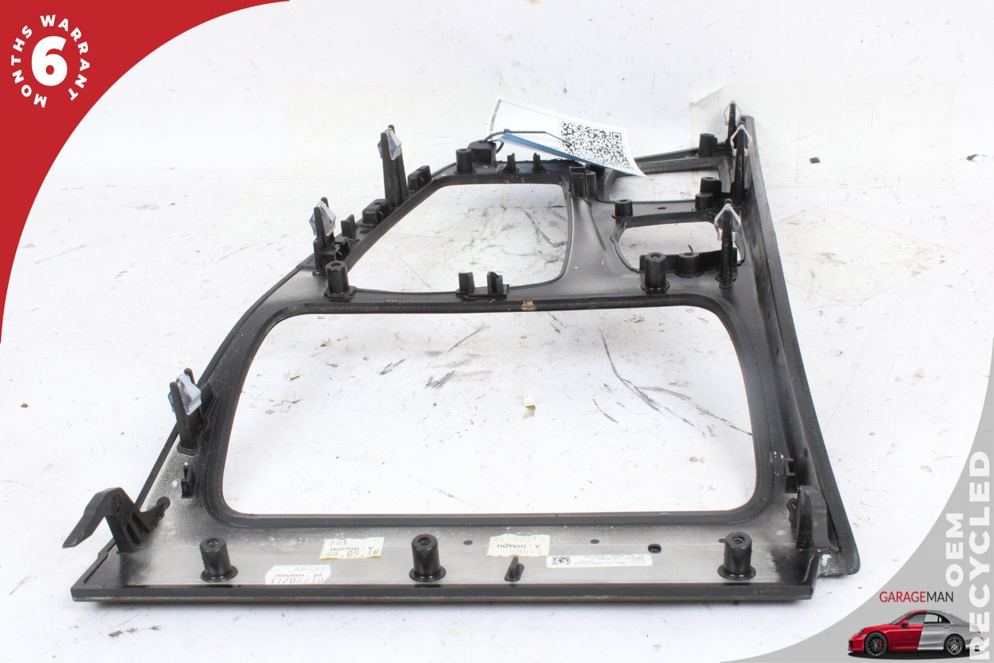 2011-2016 BMW 528i F10 Center Console Shifter Wood Trim Cover Panel 9206389 OEM